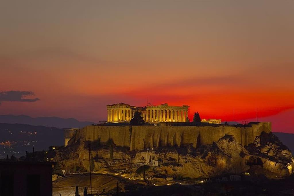 Touristic Center&Acropolis View Apartment Atena Exterior foto